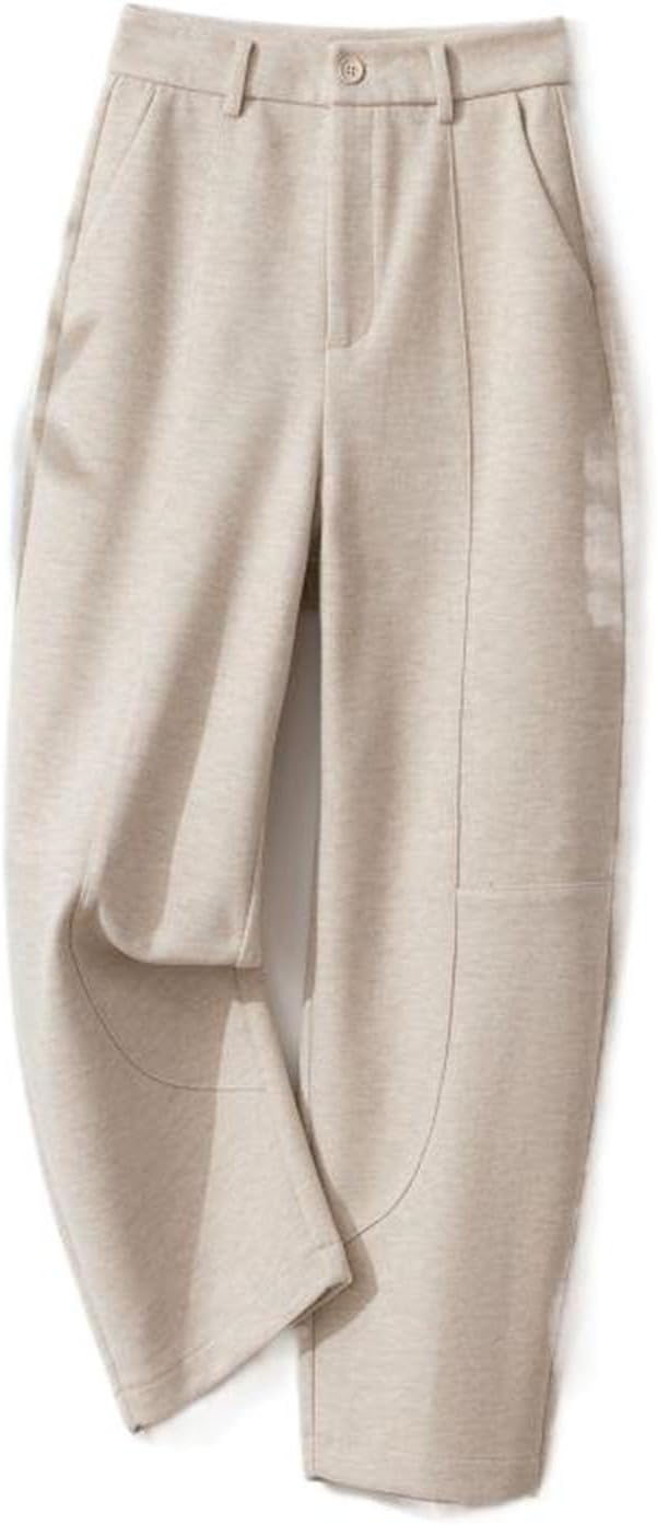 Autumn Casual Women's Thickened Wool Pants