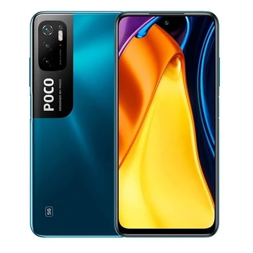 POCO M3 Pro Smartphone Dual 5G - RAM 4GB ROM 64GB MediaTek Dimensity 700, 90Hz 6.5" FHD+ DotDisplay, Batteria 5000mAh (typ), 48MP AI Triple Camera (Versione Globale) (Cool Blue)