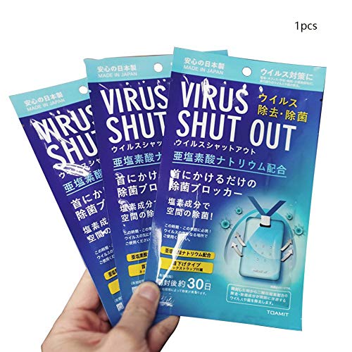 BlackEdragon Portable Disinfection Card Protection Card Air Purification Sterilization Card Children'S Sterilization Card 1 Piece