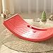 SPYMINNPOO Plastic Balance Board, 50kg Load - Bearing Capacity for Kids Toddlers Teens Adults Exercise (Red)