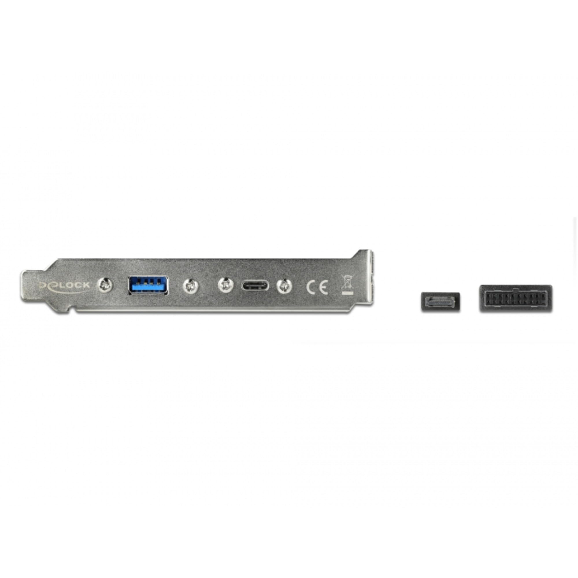 DELOCK 89934 ADAPTADOR DE CABLE USB C USB A NEGRO