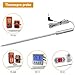 ThermoPro Stainless Steel Probe Replacement Stainless Meat Probe for TP08, TP17, TP20,TP21, TP22 (TPW02)