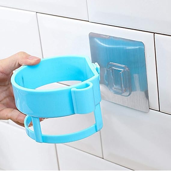 Buy GOOSEBERRY Plastic Hair Dryer Holder with Wall Mount Suction Cup