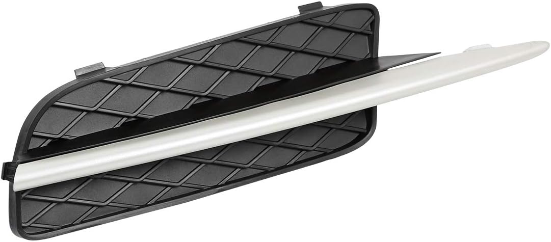 X AUTOHAUX Car Front Bumper Left Side Fog Light Grill Cover 51117159593 for BMW X5 E70 2007-2010