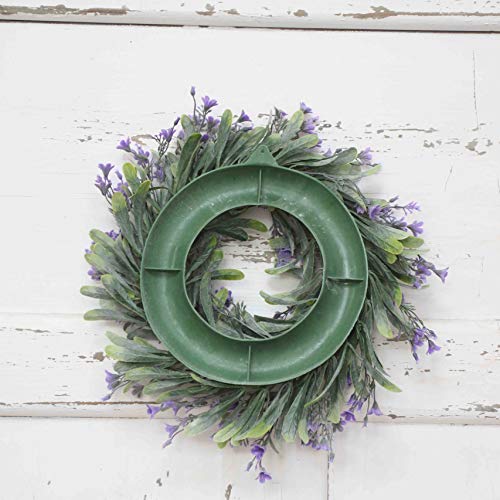 Lahomey 10-Inch Boxwood Wreath, Green Garland For Home Wedding Decoration #TOP4