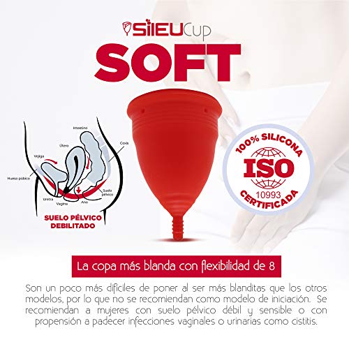 Copo Menstrual Sileu Cup Soft