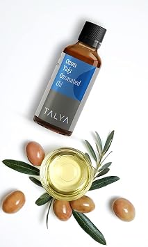 Talya Ozone Oil 50 ml - Ozonated Olive Oil - Cold Press - Anti Acne and Acne - Skin Moisturizer - Healthy and Bright Skin Appearance