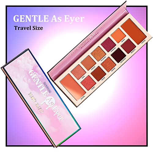 Myuango Gentle As Ever Eyeshadow Richly Pigmented Soft And Smooth Powder Blendable Waterproof Matte Shimmer Makeup Palette Purple Long Lasting Pallet Eye Makeup #TOP1