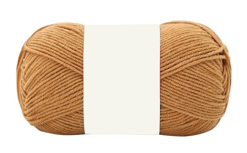 Cordon artisanal en coton mélangé pour crochet | Fil de qualité supérieure 3 brins