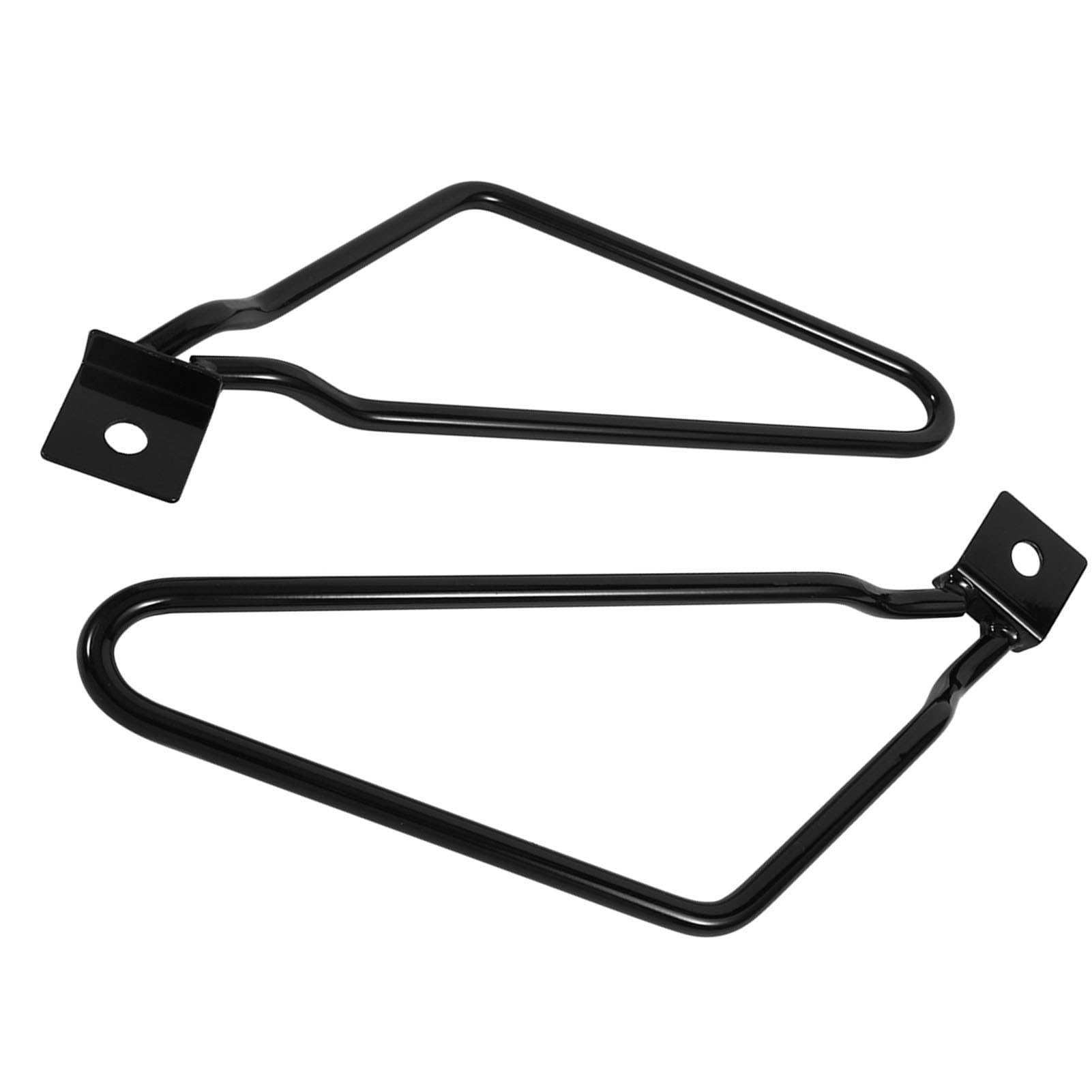 Supports de sacoches de Moto, Supports de Barre Gauche et Droite, Support pour sacoches de Moto (Schwarz)