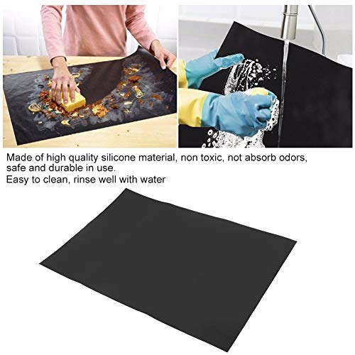 Crisis Safe Heat Resistant Mat, Anti-Slip Mat, For Microwave For Air Fryer(Rectangle) #TOP5