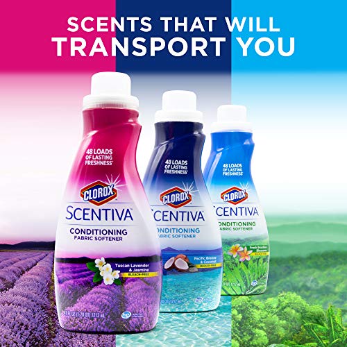 Clorox Scentiva Liquid Fabric Softener, Tuscan Lavender & Jasmine, 41 Fl Oz - image 7