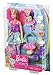 Barbie Dreamtopia Tea Party Playset Fairy Doll, Toddler Doll, Tea Set, Pet and Accessories, Multi