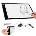 Tracing Light Pad, A4 LED Copy Board Light Box Ultra-thin USB Power Cable Dimmable Brightness Pad for Artists Drawing Sketching Animation Designing Stencilling X-ray Viewing