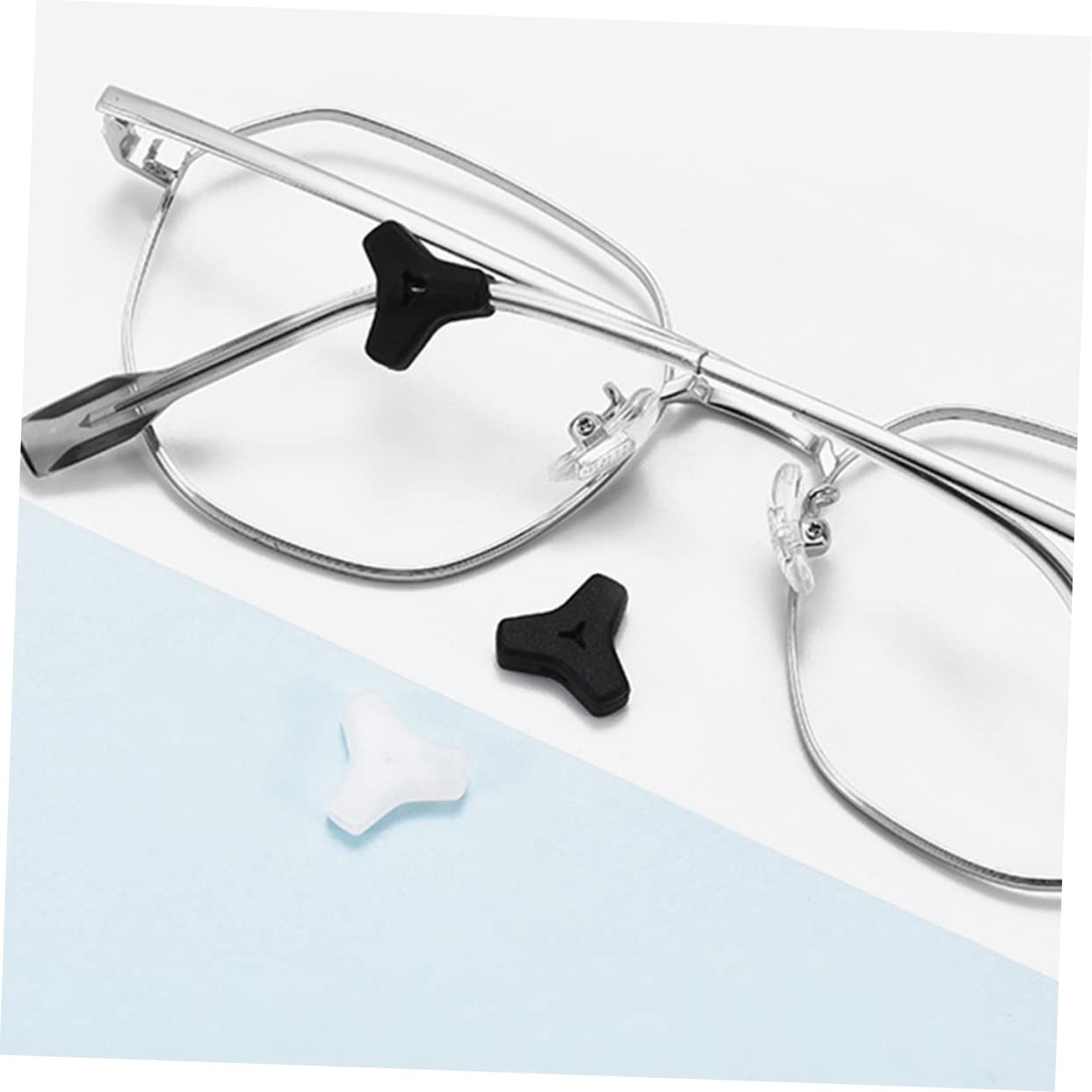 OSALADI 60 Paar Anti-rutsch-abdeckung Für Brillen Schnapsgläser Glasswear Trinkgläser Silikon-ohrgriff Austauschbarer Glasgriff Silikon-ohrbügel Für Brillen Rutschfeste Brillenstopper