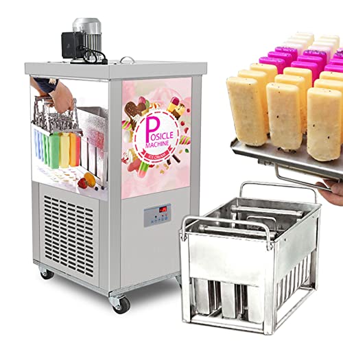 Kolice Commercial Ice Popsicle Machine, Ice Bars, Ice Pops Maker, Ice Lolly Machine, Ice Lollipop Making Machine -Single Mold Set, 30 pcs/Mold Set,110ml/each Stick