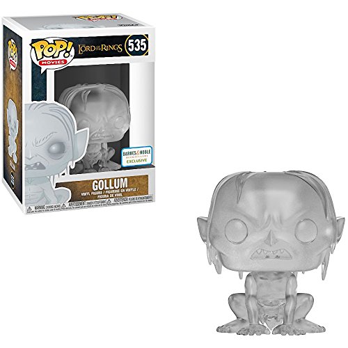 Image of Gollum (B&N Exclusive): Lord of The Rings x Funko POP! Movies Vinyl Figure & 1 POP! Compatible PET Plastic Graphical Protector Bundle [#535 / 13561 - B]