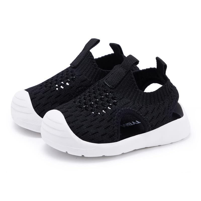 Image of BMCiTYBM Baby Boy Girl Closed Toe Summer Toddler Sandals Lightweight Shoes Infant Non-Slip First Walking Sneakers 6 9 12 18 24 Months 2-3 Years