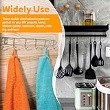 50 Pcs Double Sided Foam Tape, Heavy Duty Mounting Tape, Super-Sticky Double Sided Wall Adhesive Pads, Removable Foam Adhesive Stickers for Photo Album Walls, Hanging, Hooks, Small Mirrors, DIY - Image 2