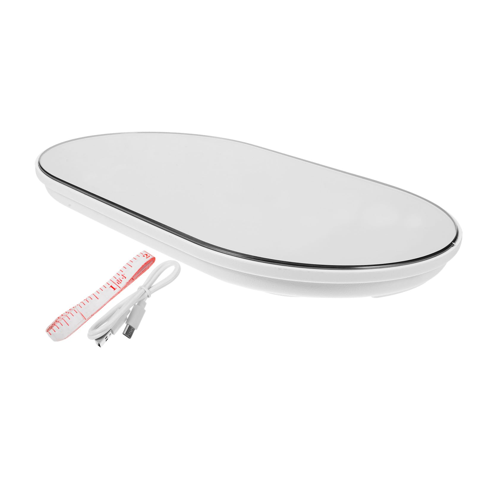 Abaodam Bilancia Pesapersone Digitale Portatile Bilancia da Viaggio per Peso Umano Facile da Usare Display e Veloce
