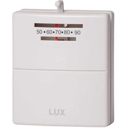 Lux BB101141SA Mechanical Non-Programmable Thermostat; 1 Heat Only