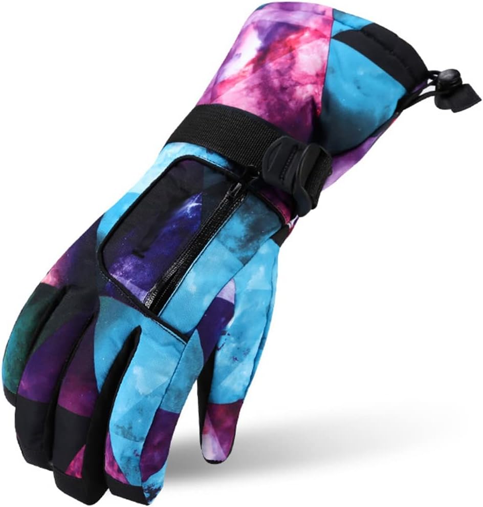 HBJWOV Winter Warm Snowboard Ski Gloves Men's Women's Snow Gloves Motorcycle