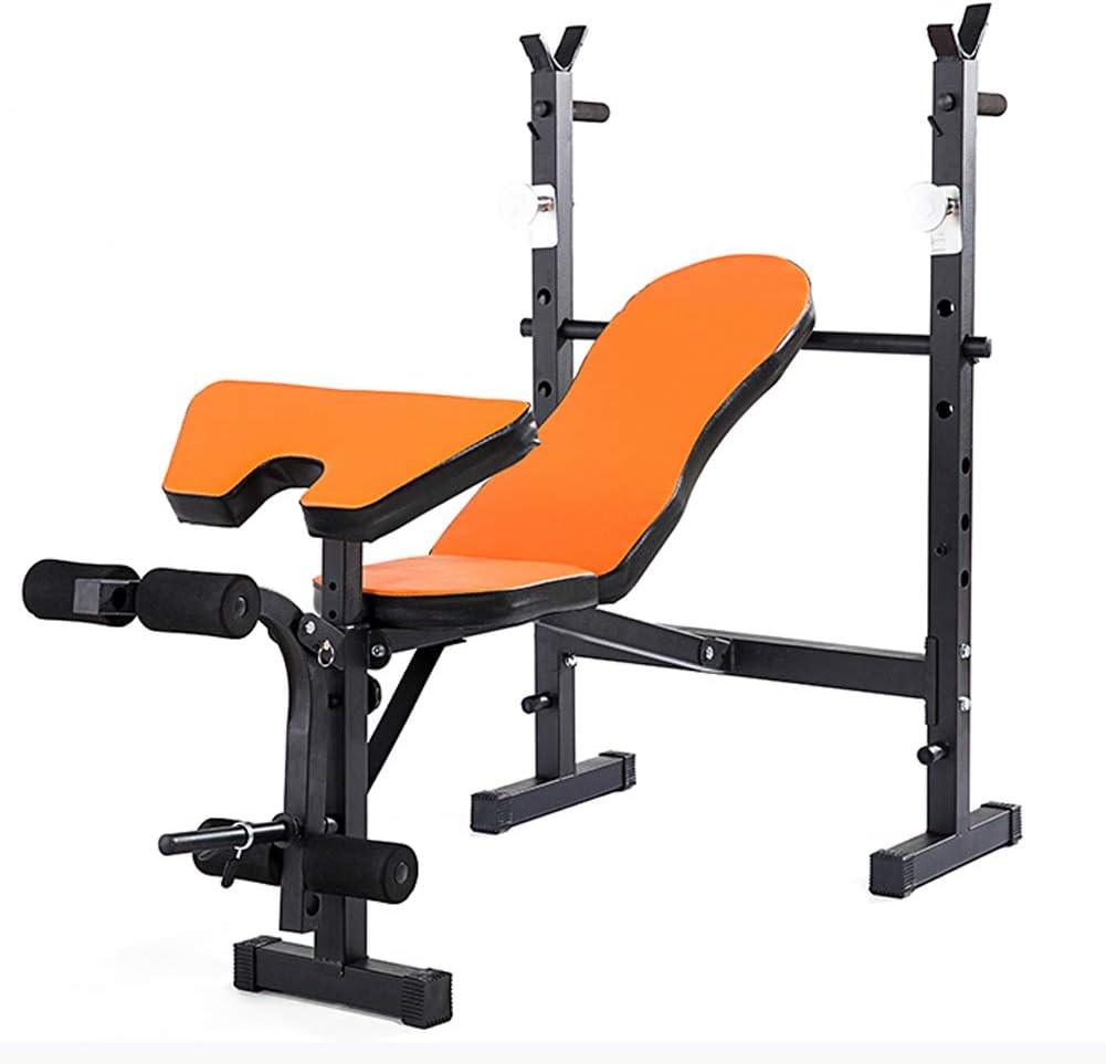 CCSU Olympic Weight Bench for Full Body Workout,Foldable Exercise Olympic Bench,Adjustable Multi-Functional Standard Set for Indoor Exercise : Sports & Outdoors