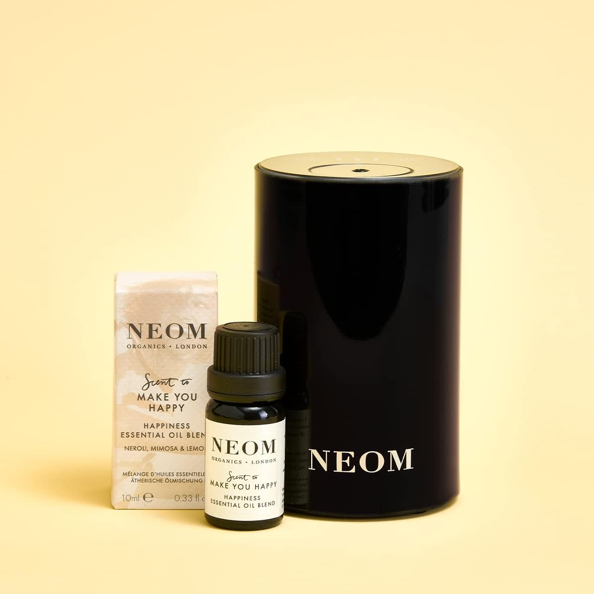 NEOM Portable Wellbeing Pod Mini Oil Diffuser Black