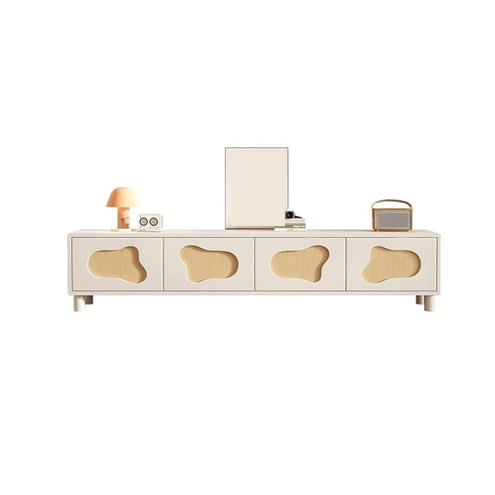 DFGHNBVC Console Modern Entertainment Center Media Console Wooden Storage Cabinet For Bedroom Living Room Entertainment