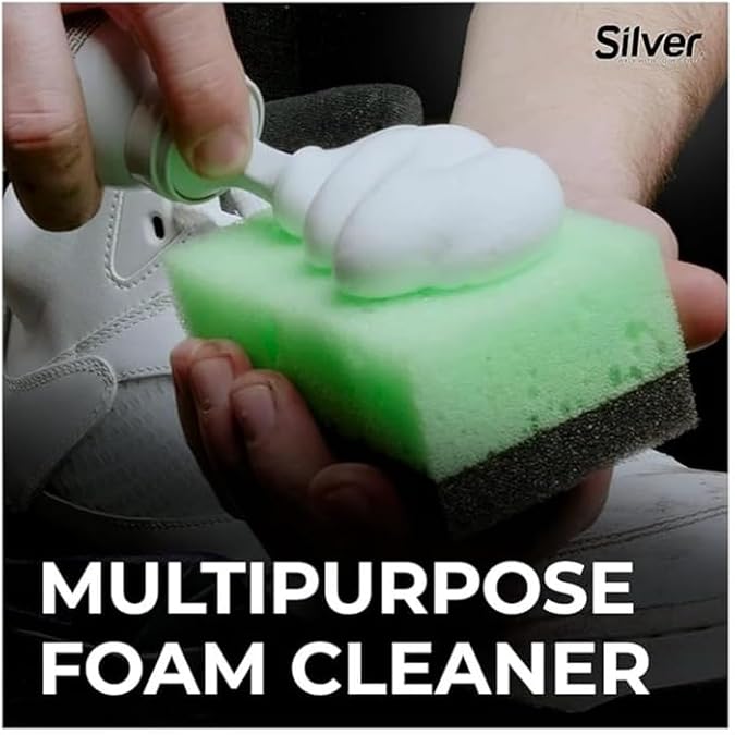 Silver Sneakers Leather And Fabric Cleaning Foam 125 ml