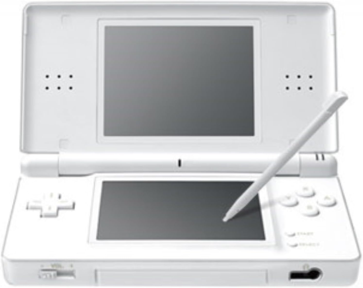 【整備済み品】 任天堂 ニンテンドーDS Lite ライト クリスタルホワイト Nintendo 大容量2000mhバッテリー交換済み