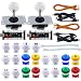 Produktbild SJ@JX Arcade Game DIY Kit 2 Player Zero Delay USB Encoder Button Joystick Controller für Retro Raspberry MAME Jamma NES PC Windows