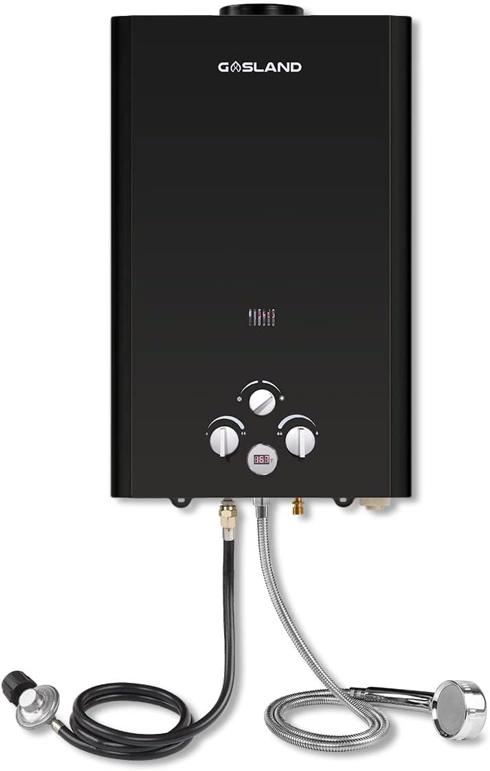 Portable Water Heater Propane Tankless 6L 1.58GPM RV on demand Hot