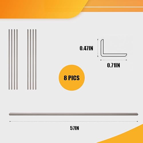 Miniatura 57 de OUZUGIE WPC Paneles de Pared de Lata Acústica, Paquete de 8 Paneles de Pared 3D de 96 x 6 Pulgadas para Decoración de Paredes Interiores, Sala de