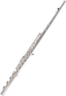 C Key 17 Closed-hole White Copper-plated Silver-plated Flute With E Key Music List For Beginners General Flute flute instrument