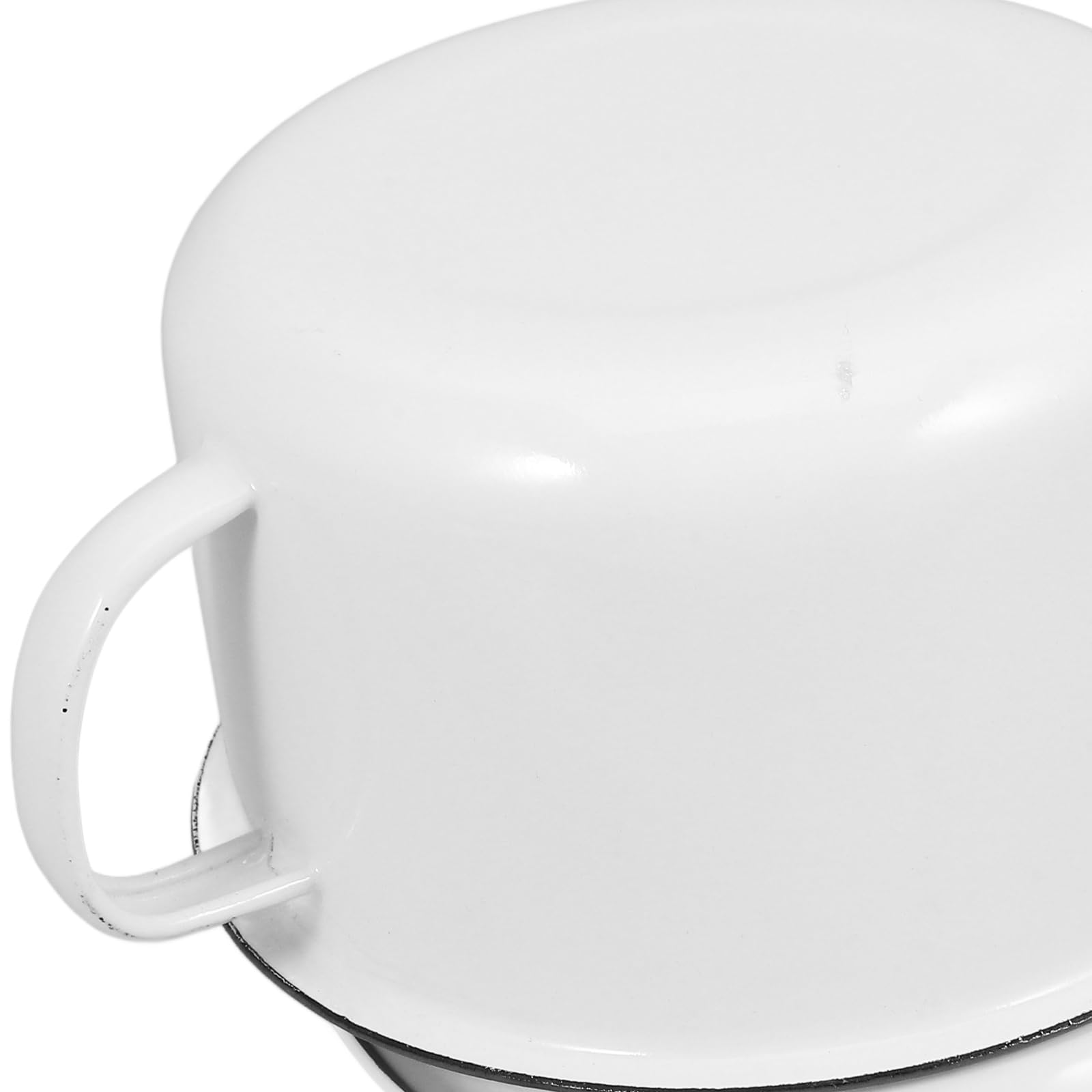 MAGICLULU 5St Instant-Nudelschüssel aus Emaille Emaille- Suppentassen aus Metall Ramenschalen Kaffeetasse aus Keramik Küchengeschirr kreative Ramenschale verdicken