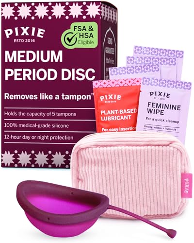 Pixie Menstrual Disc - 100% Medical-Grade Silicone