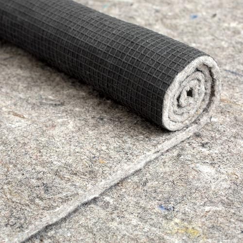 Image of RUGPADUSA - Superior-Lock - 8'x10' - 1 /4 inch Thick - Felt + Rubber - Premium Non-Slip Rug Pad - Perfect for Hardwood Floors, Available in 2 Thicknesses, Many Custom Sizes