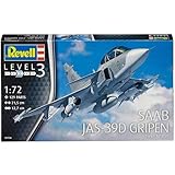 Saab JAS-39D Gripen Zwillingsitzer Flugzeug 03956 - Revell DEUTSCH
