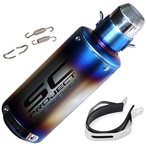 OZANGO IGZ7 Bike Universal Inlet Universal Exhaust Muffler Silencer