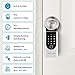 KENRONE Smart Key Lock Box,Outdoor Waterproof Fingerprint Safe Box,with Password and APP Remote Access, Wall-Mount Lock Boxes for House Keys