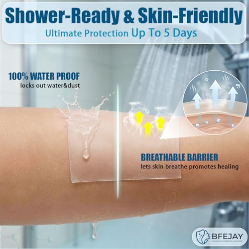 Image of Hydrocolloid Bandages for Wound Care, Medical-Grade Hydrocolloid Roll with Self-Adhesive, Ultra Absorbent, Flexible & Waterproof, Cut-to-Size First Aid Kit Essential (2in*12ft)
