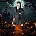 ABHOH Adult Halloween Costume for Women Academy Uniform School Suits Role Cosplay Party Black AB002L