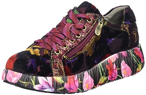 LAURA VITA Nikito 04, Sneaker Mujer, Granate, 40 EU