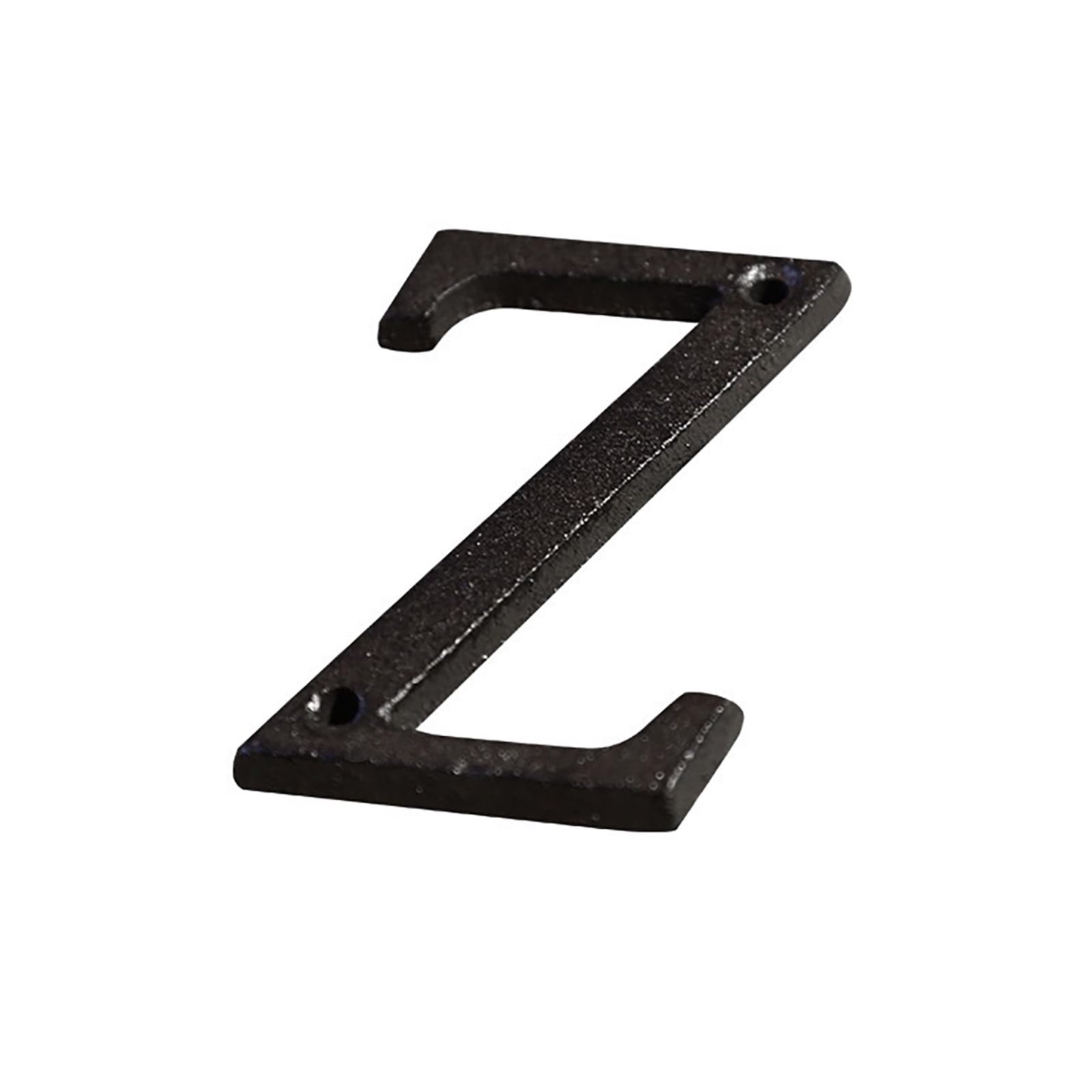 2.95 Inch House Numbers with Screws Modern Metal Door Number Cast Iron Address Numbers Letters Sign, for Outside Mailbox Apartment Yard Room Street Hotel Wall Decor Garden Cafe(Z) — image 1