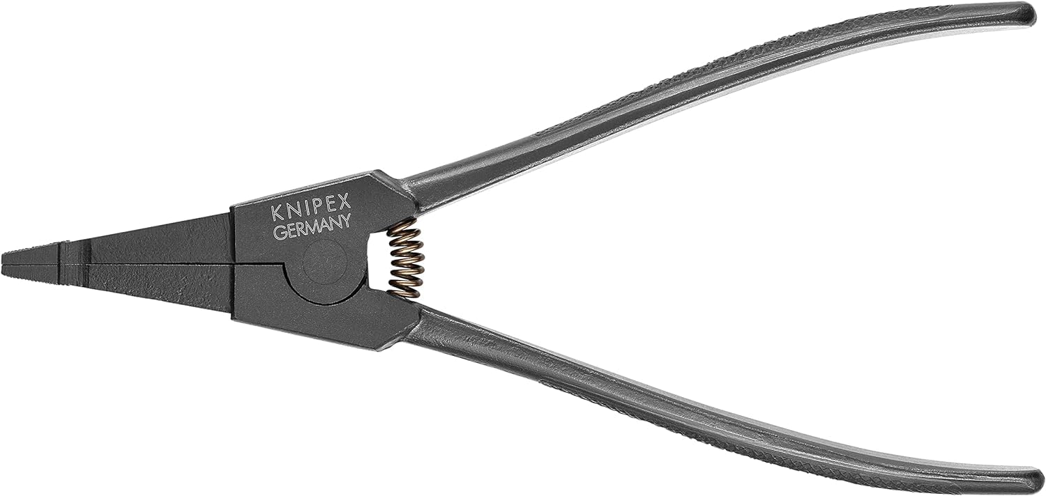 Knipex Alicate para arandelas especiales para arandelas de retención en ejes bruñido 170 mm 45 10 170