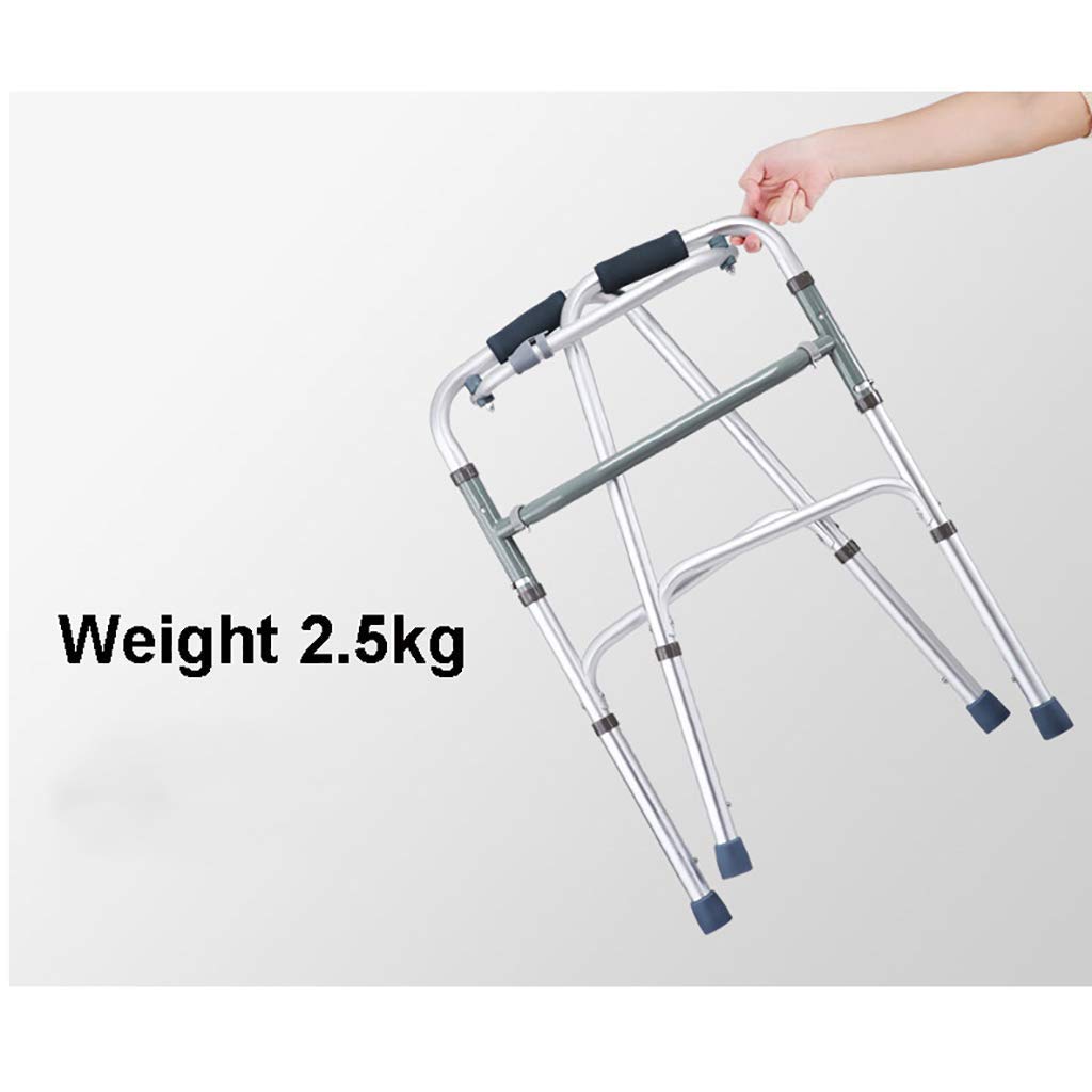 Składany rollator, lekki, aluminiowy, składany, wspomagający poruszanie się, rollator, chodzik 2 w 1 ze zdejmowanym siedziskiem