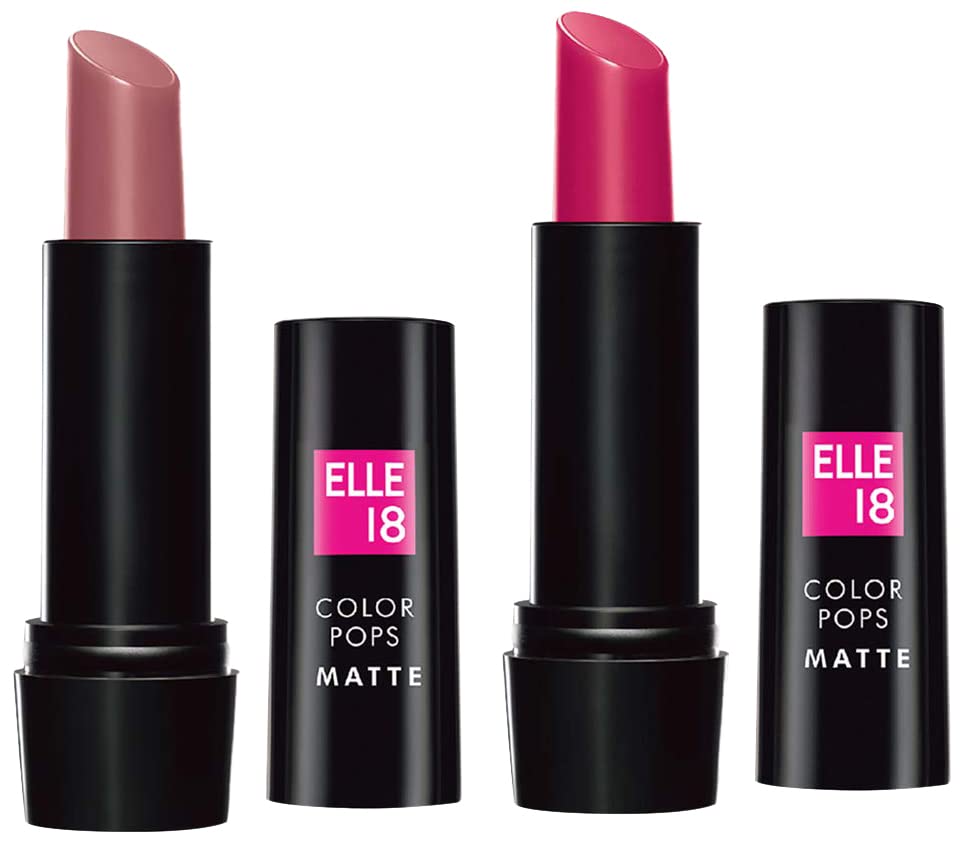 Elle 18 Lipstick Mauve Date (Matte) & Color Pop Matte Lip Color, P24, Pink Show, 4.3 g-picture-16