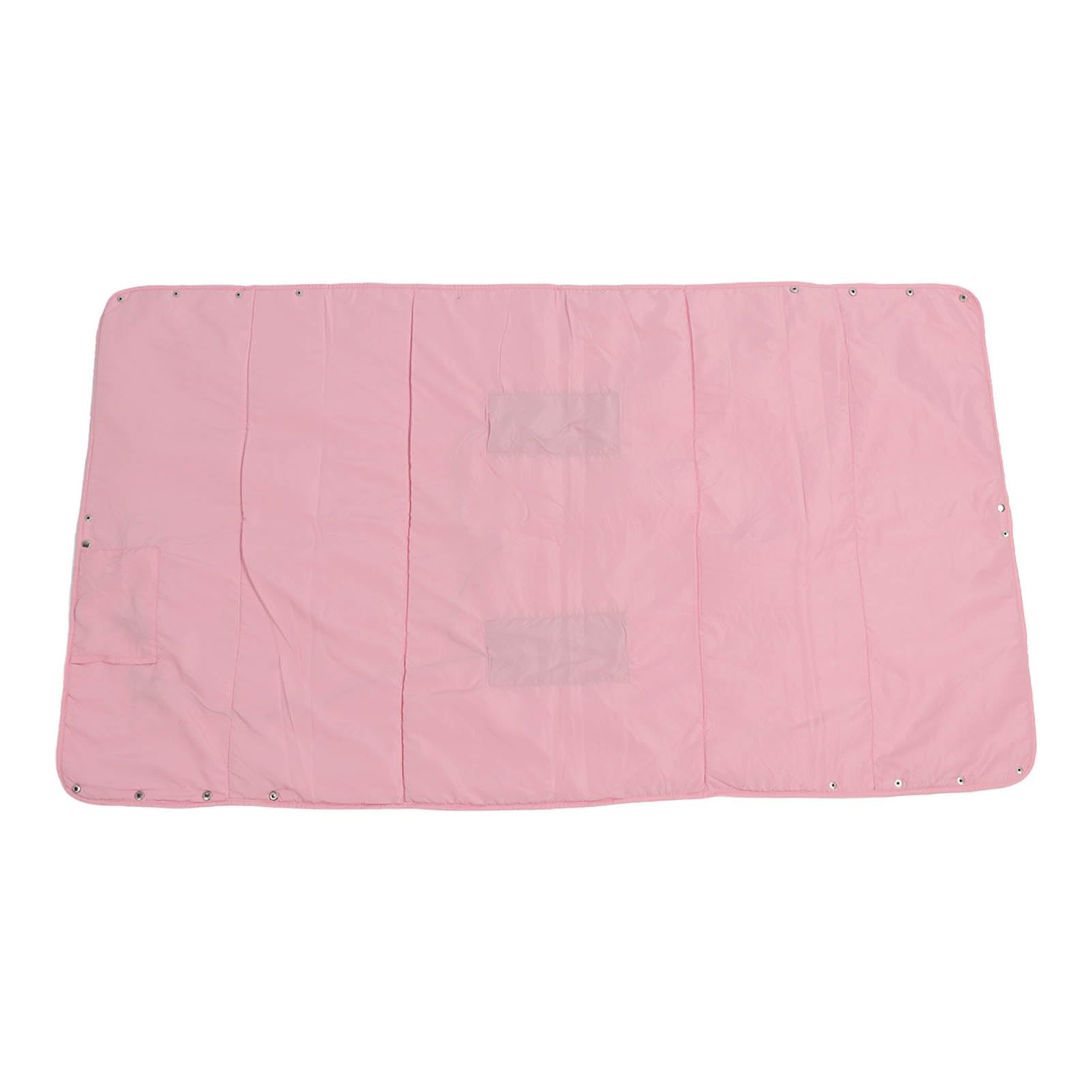 ZJchao Heated Blanket Electric 3 Heating Levels Reusable Washable Foldable Cotton Throw for Travel Pink