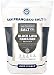 Black Lava Hawaiian Sea Salt (2 lb. Bag - Coarse Grain) by San Francisco Salt Company